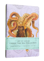 Art of Nature: Under the Sea Sewn Notebook Collection (Set of 3)