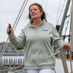 Quarter Zip WHOI Sweatshirt