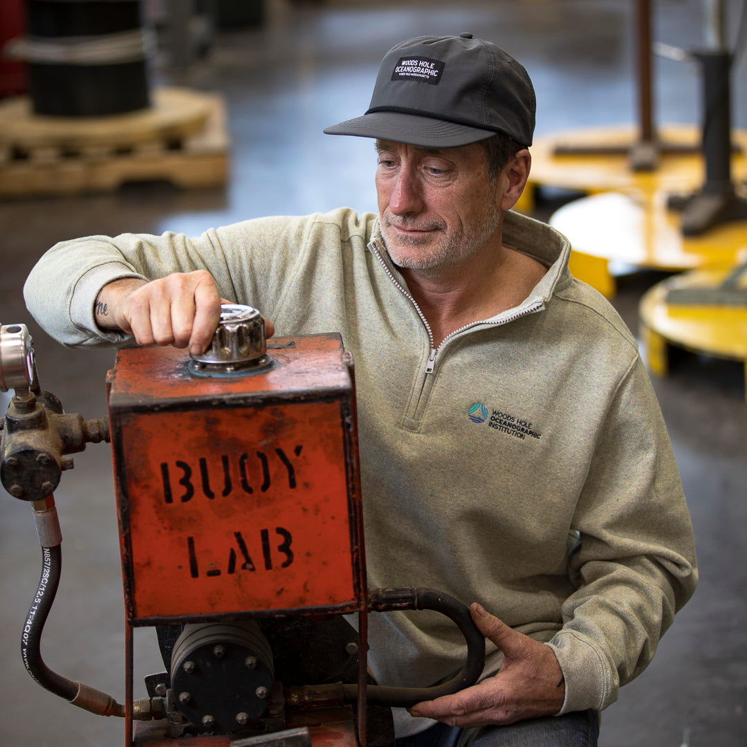 Quarter Zip WHOI Sweatshirt