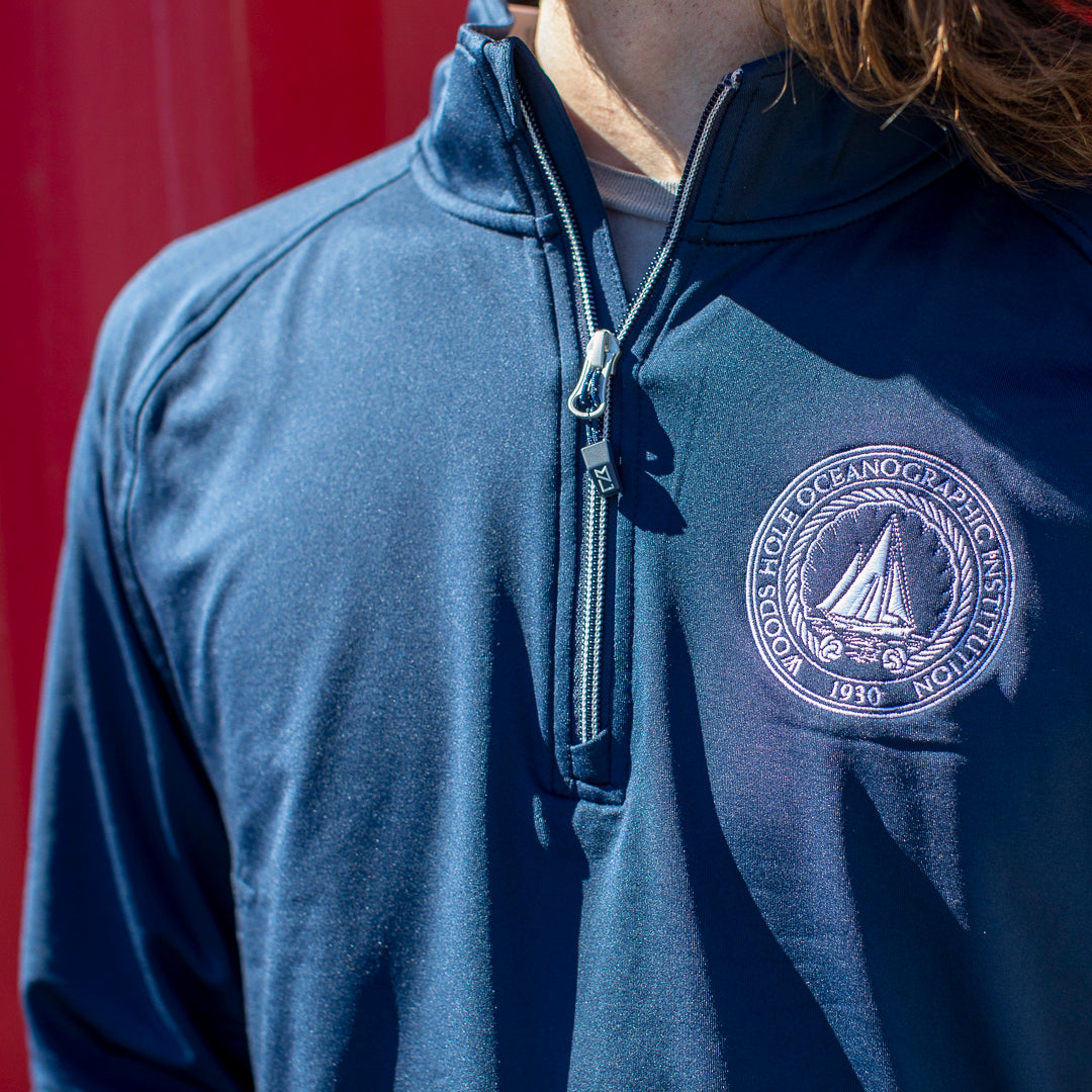 Men's WHOI Classic Seal Half-Zip Pullover