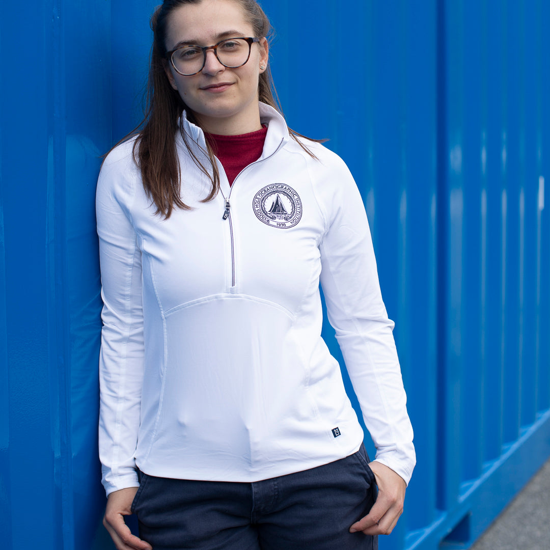 Women's WHOI Classic Seal Half-Zip Pullover
