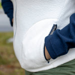 Women's WHOI Logo Eco Sherpa FLeece Vest