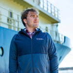 Men's WHOI Logo Peshastin Eco Fleece Jacket