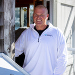 Men's WHOI Logo Half-Zip Pullover