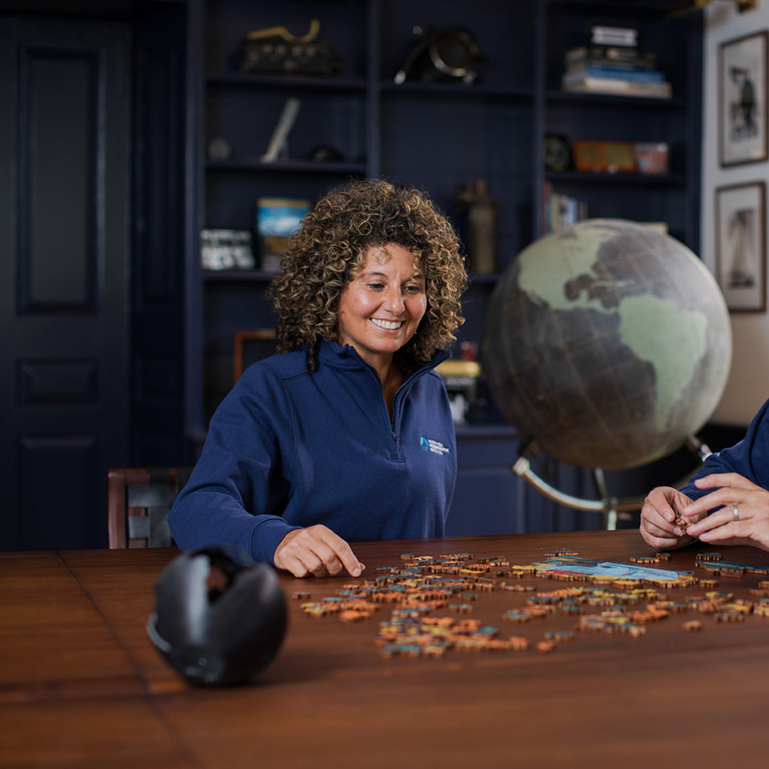 Quarter Zip WHOI Sweatshirt