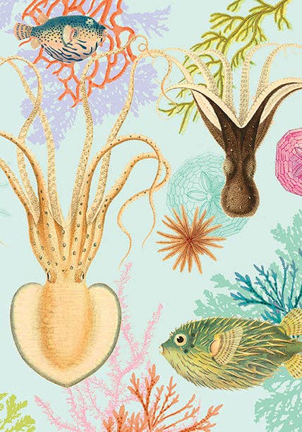Art of Nature: Under the Sea Sewn Notebook Collection (Set of 3)