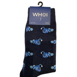 WHOI Anglerfish Socks