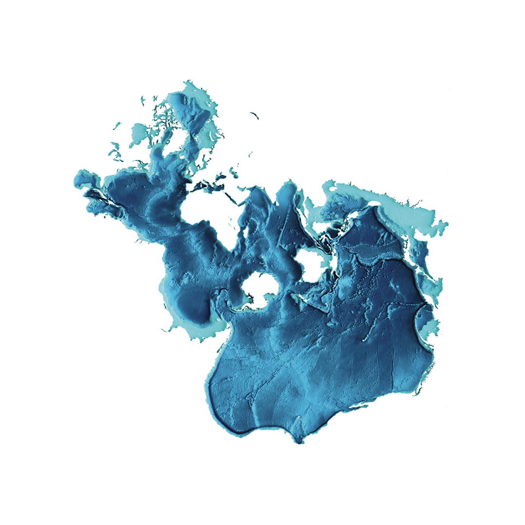 Bathymetric Change Your Perspective Print