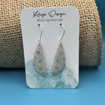 Fossilized Coral Earrings