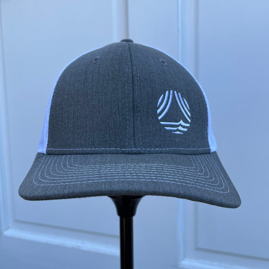 "WHOI" Icon Offset Mesh Hat