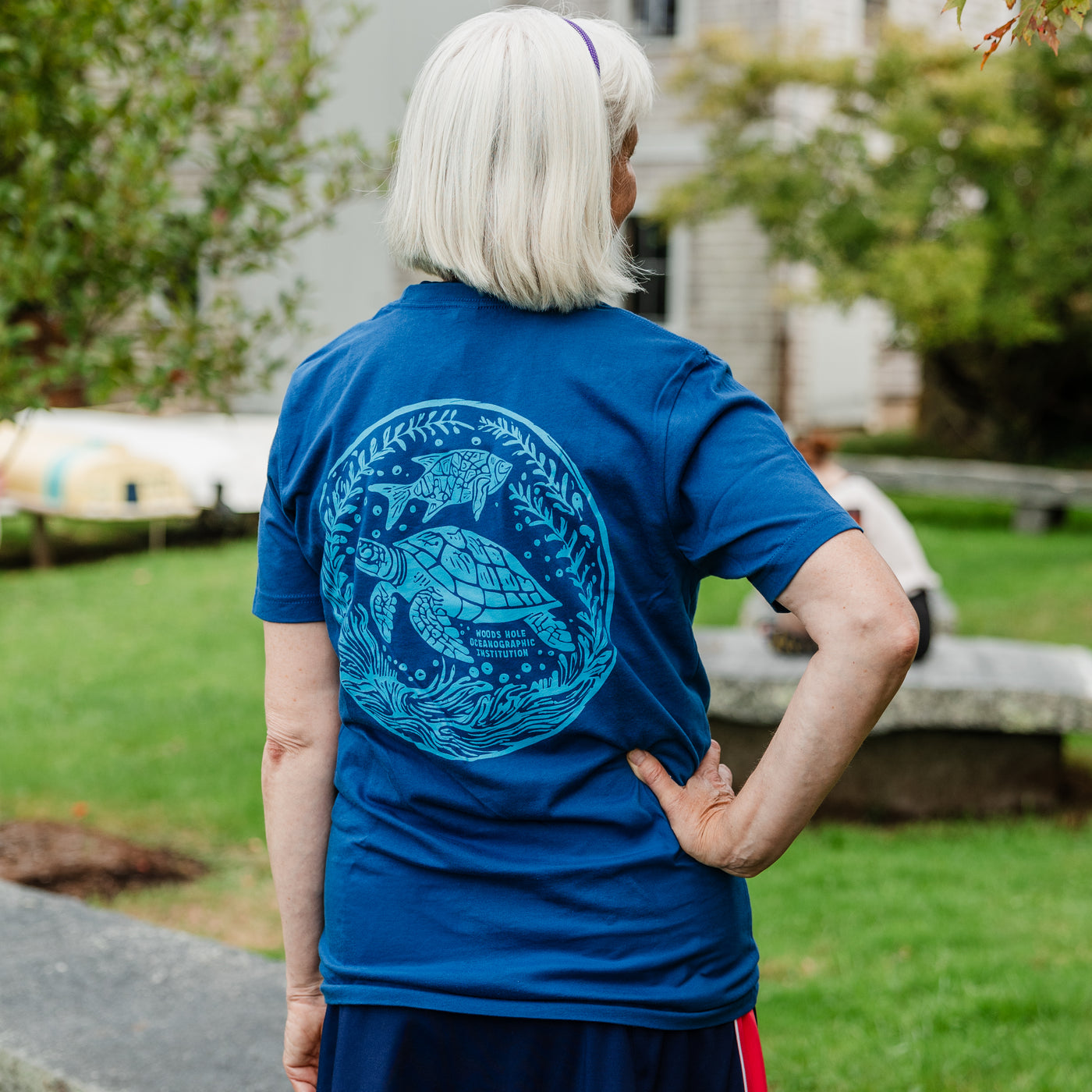 WHOI Sea Turtle Medallion T-Shirt