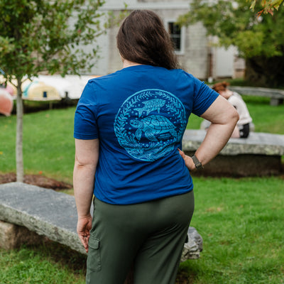 WHOI Sea Turtle Medallion T-Shirt