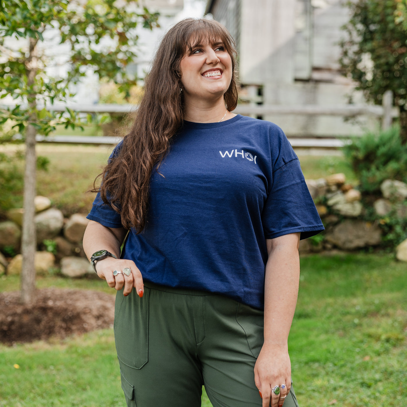 WHOI Logo T-Shirts-Tri-Color Icon