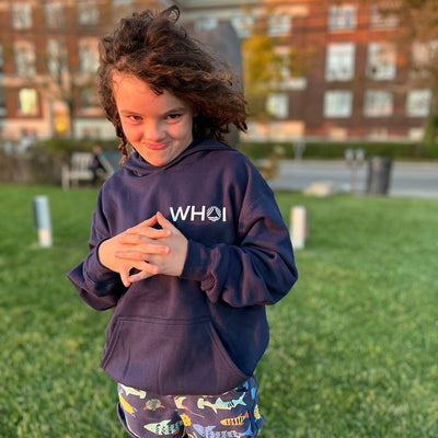 Kids WHOI Logo Hoodie