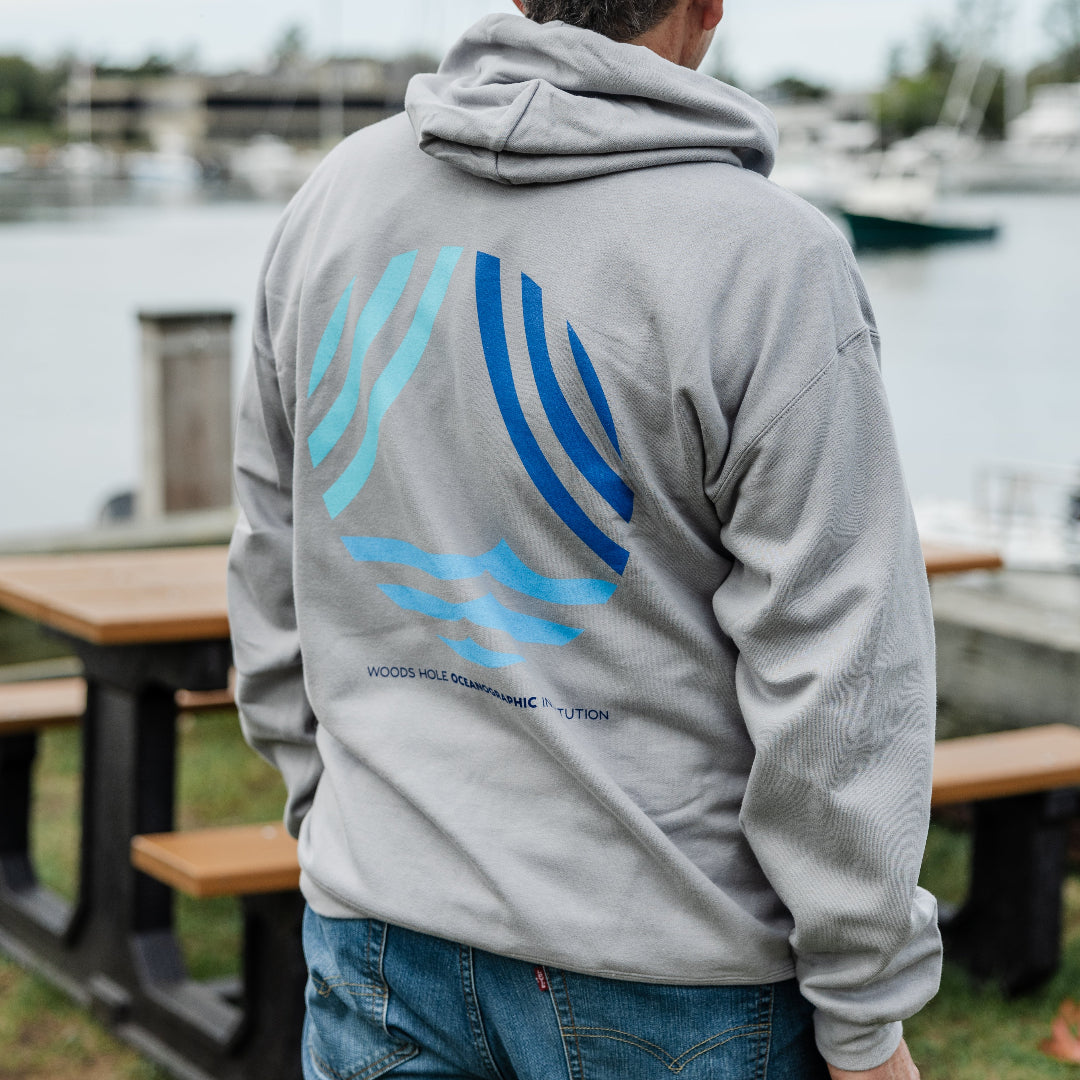 WHOI Logo Hooded Sweatshirt