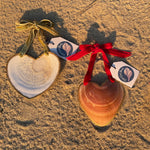 Sea Scallop Heart Ornament