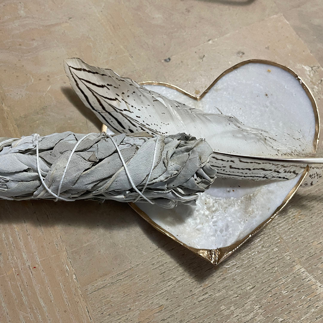 Sea Scallop Heart Trinket Dish