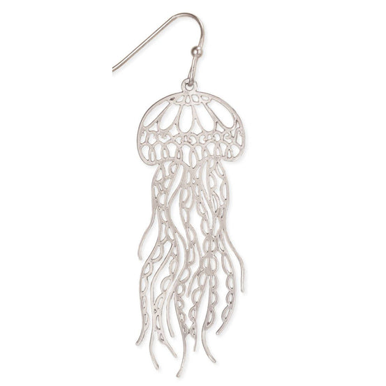 Ocean Wonders Filigree Jellyfish Earrings