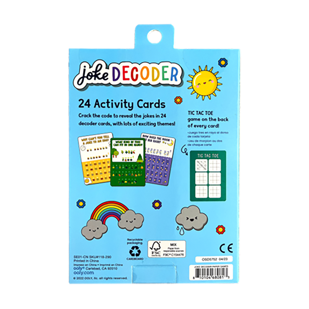 Joke Decoder Activity Cards