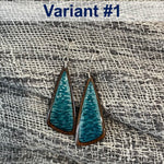 Kaligo Design Triangle Earrings