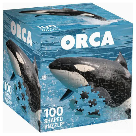 Orca 100 Piece Shaped Jigsaw Puzzle