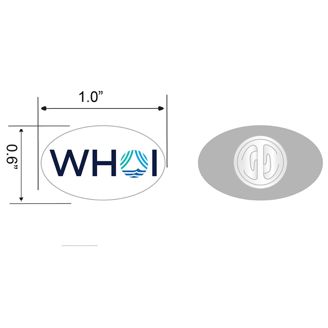 WHOI Acronym Logo Lapel Pin