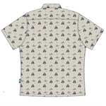 WHOI Shark Button Up Shirt