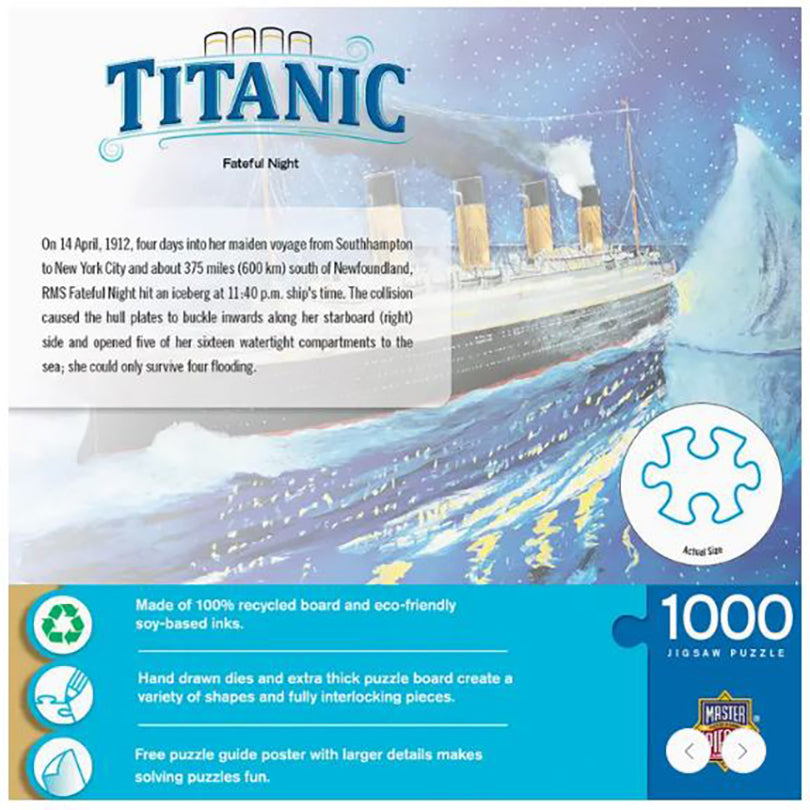 Titanic Puzzle - 1000 Pieces – Woods Hole Oceanographic Institution