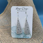 Fossilized Coral Earrings
