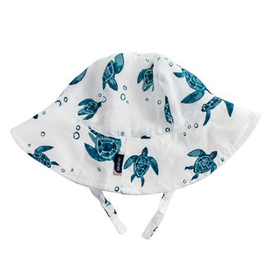 Sea Turtle Muslin Sun Hat