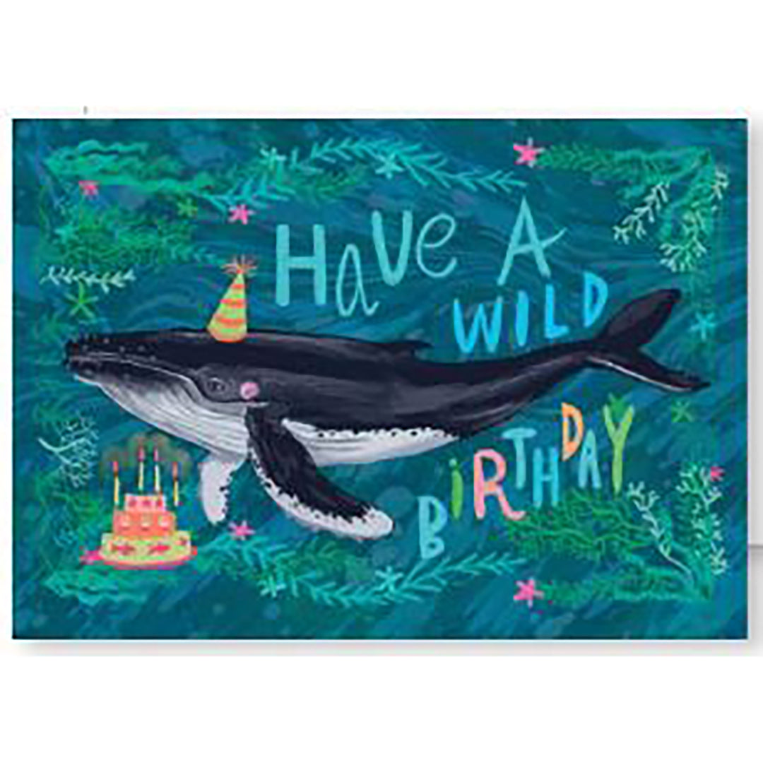 Whale Birthday Card