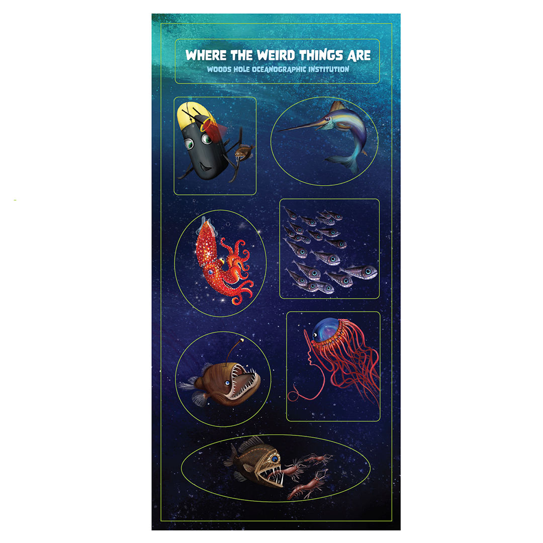 Where the Weird Things Are Sticker Sheet