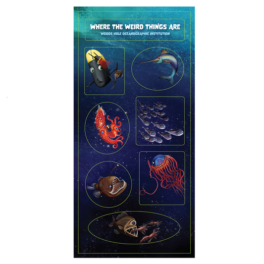 Where the Weird Things Are Sticker Sheet