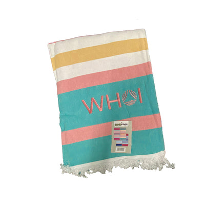 WHOI Logo Beach Towel