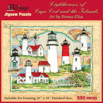 Cape Cod and the Island Lighthouses Puzzle