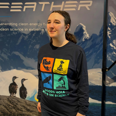 Woods Hole Runs on Science-Long Sleeve T-Shirt