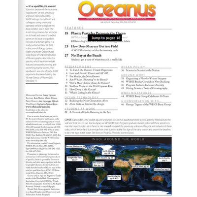 Oceanus Magazine: A Torrent of Crabs Running to the Sea