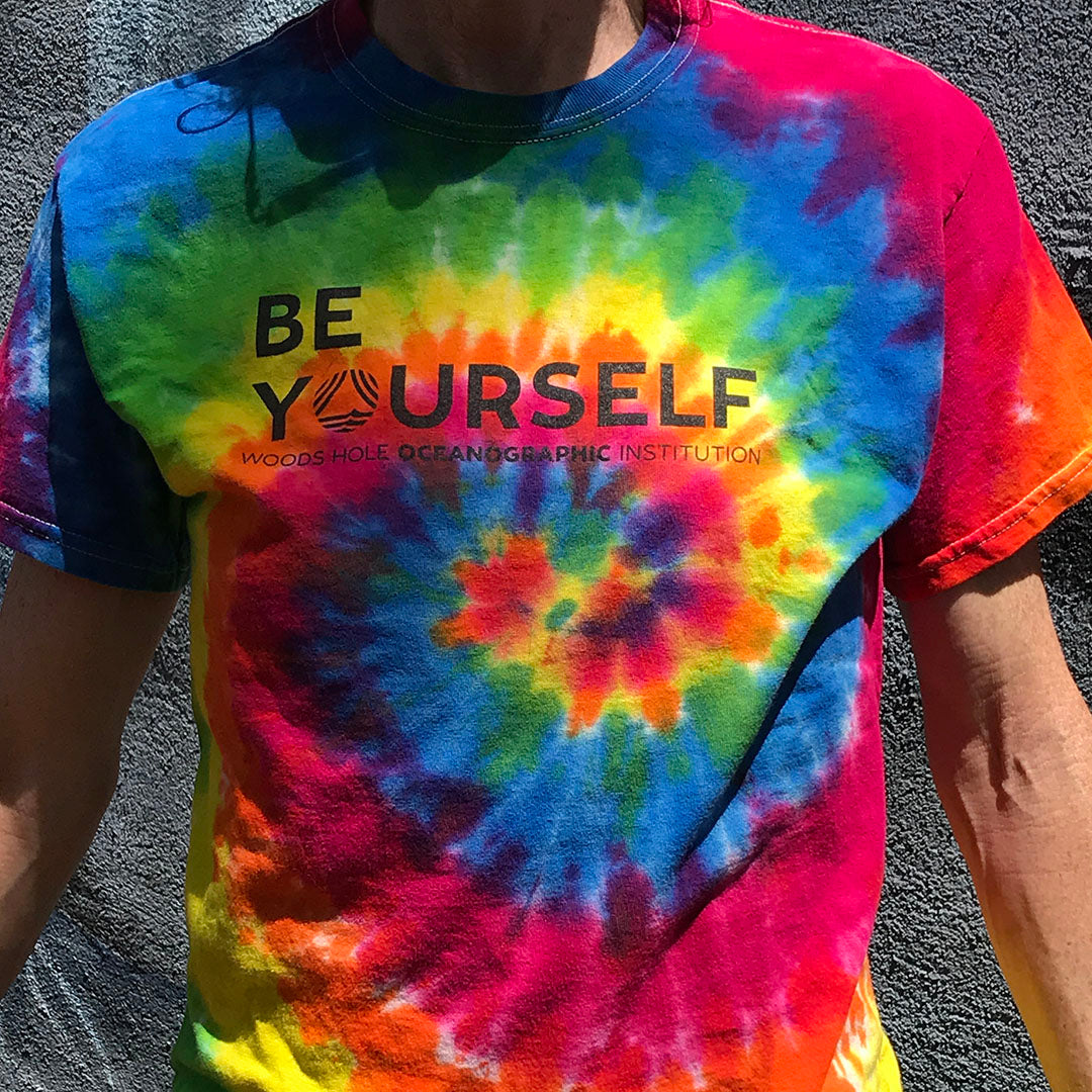 Be Yourself T-Shirt Tie Dye