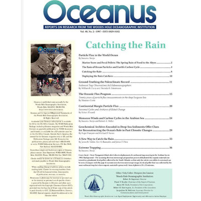 Oceanus Magazine: Catching the Rain