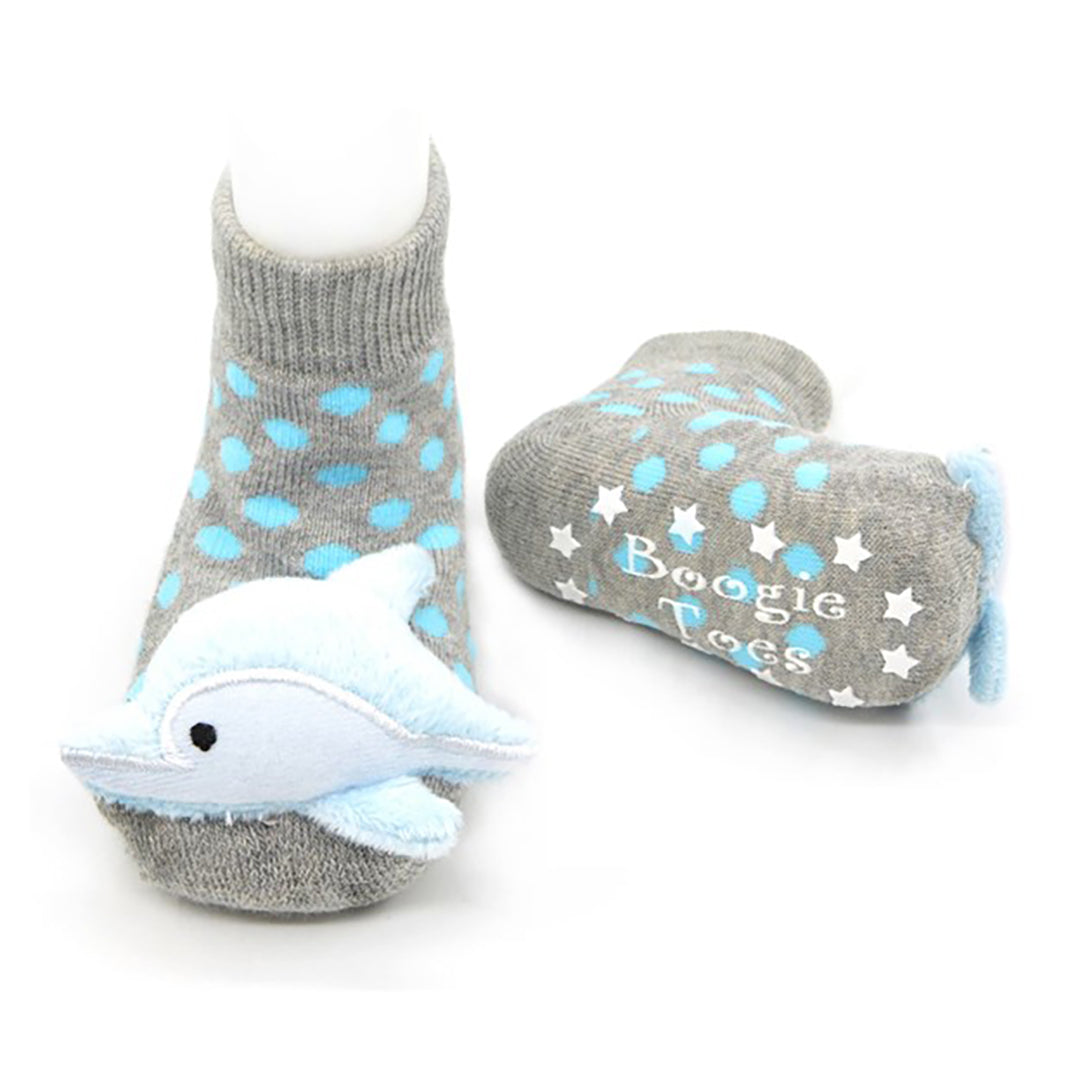 Baby Dolphin Boogie Toes Rattle Socks