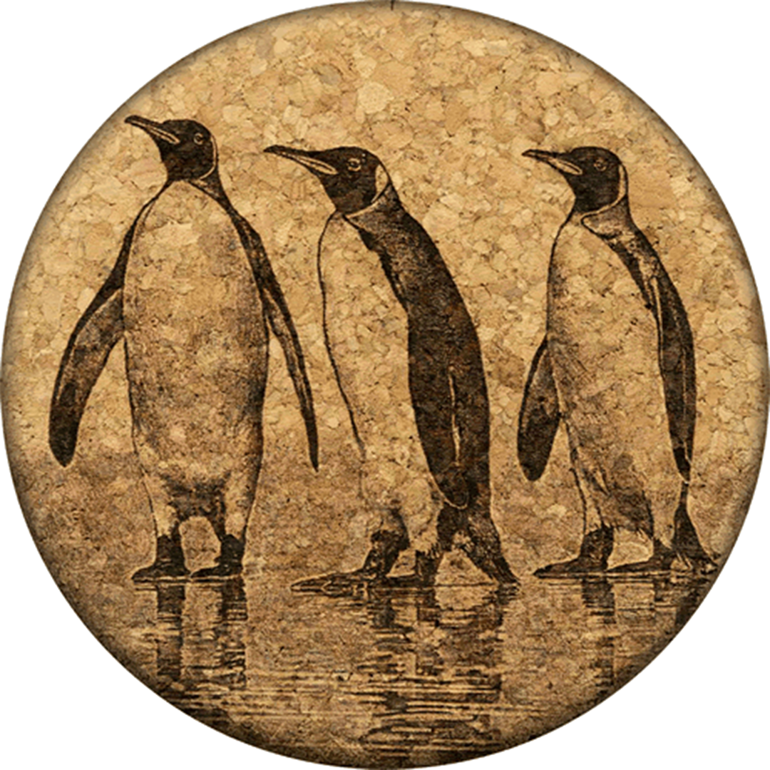 Graphic Cork Coasters