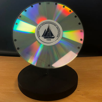 Custom WHOI Classic Seal Spectral Sundial