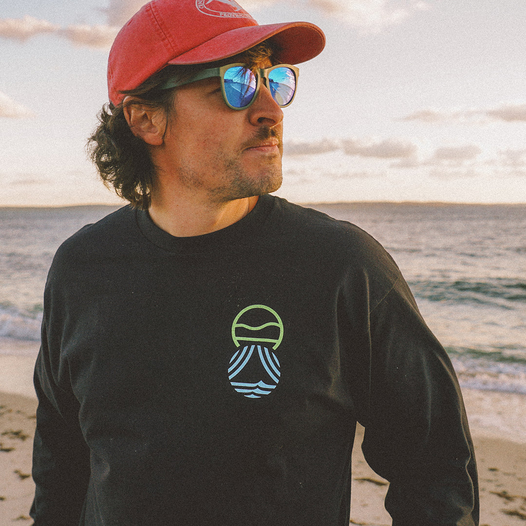 TIDES X WHOI Angler Fish Keep it Weird Long Sleeve Shirt