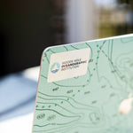 WHOI Logo Sticker-white back