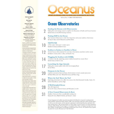 Ocean Observatories