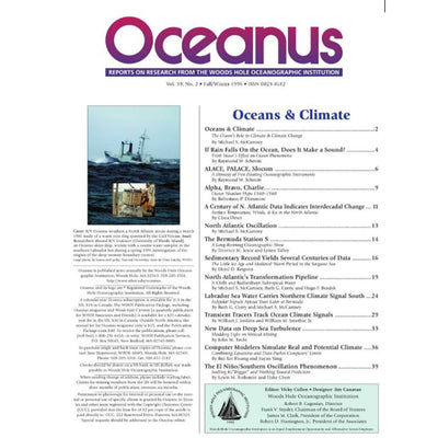 Oceanus Magazine: Oceans & Climate