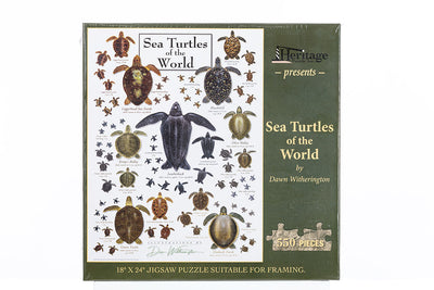 Sea Turtles of World Puzzle