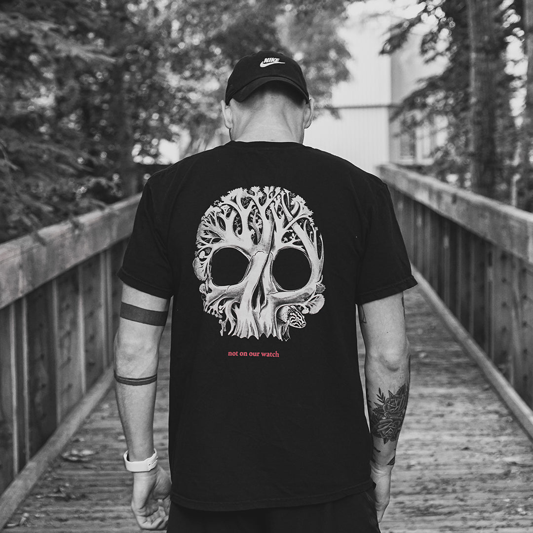 TIDES X WHOI Coral Skull T-shirt