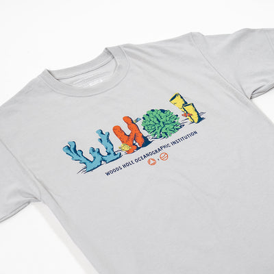 WHOI X Cape Clasp: Coral T-shirt