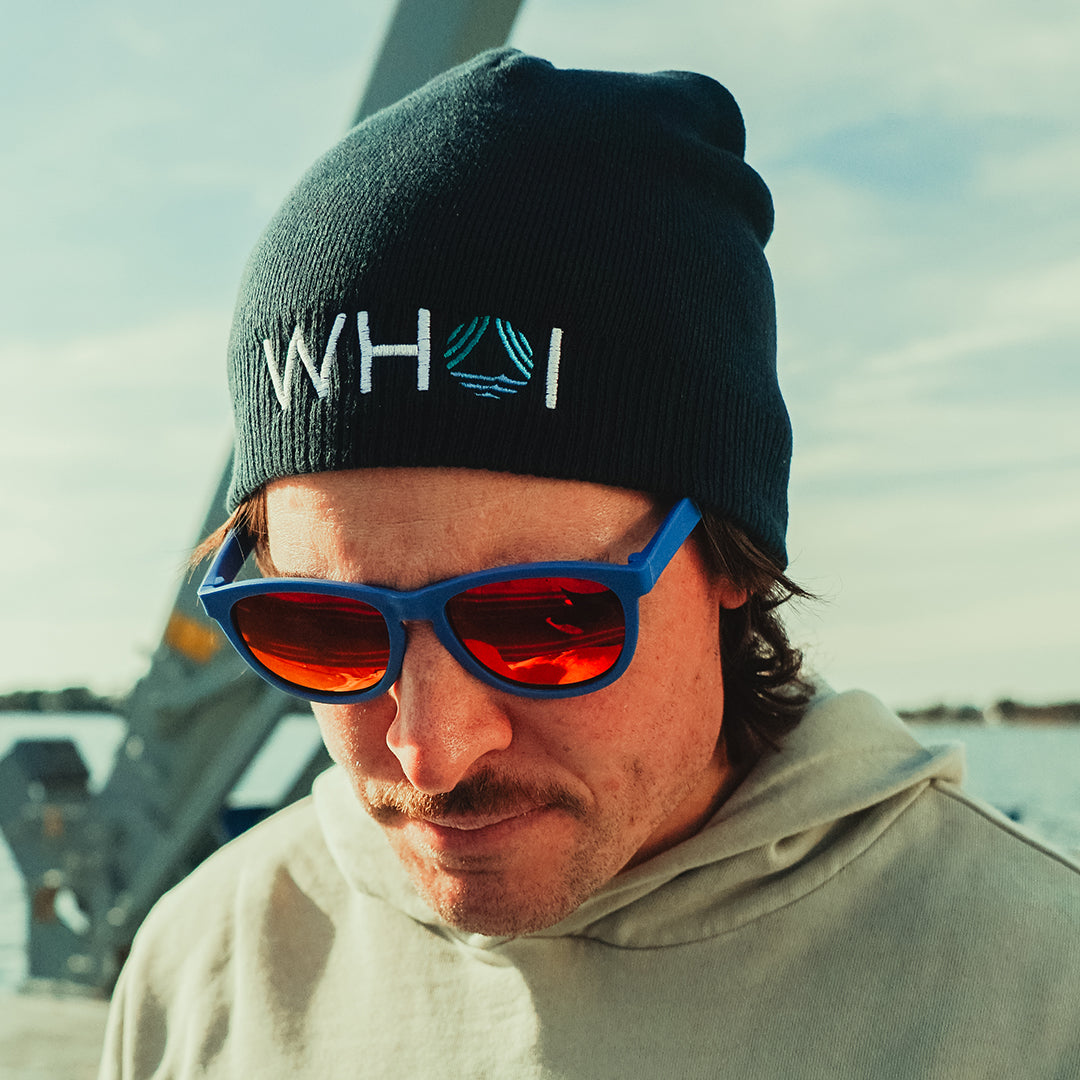 WHOI Logo Beanie-100% Cotton